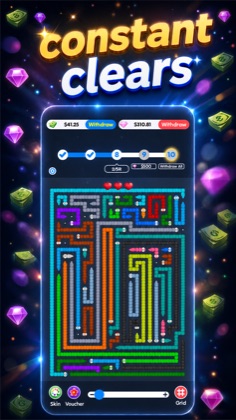 Arrow Off — constant clears with satisfying chain reactions